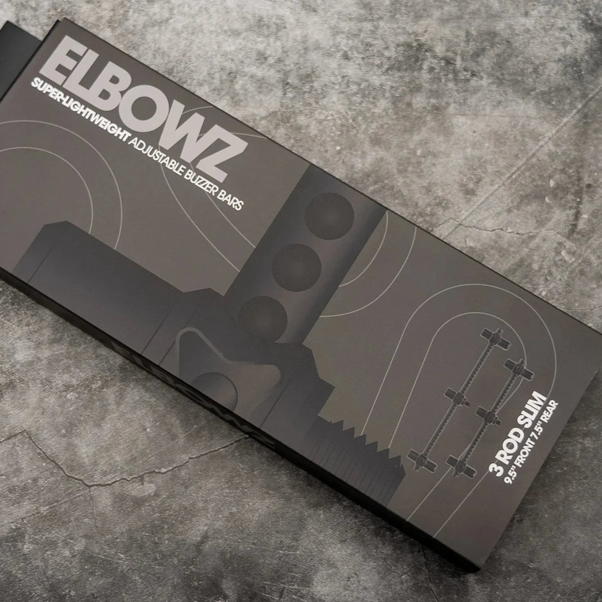 Elbowz Black Anodised Aluminium (Pair)