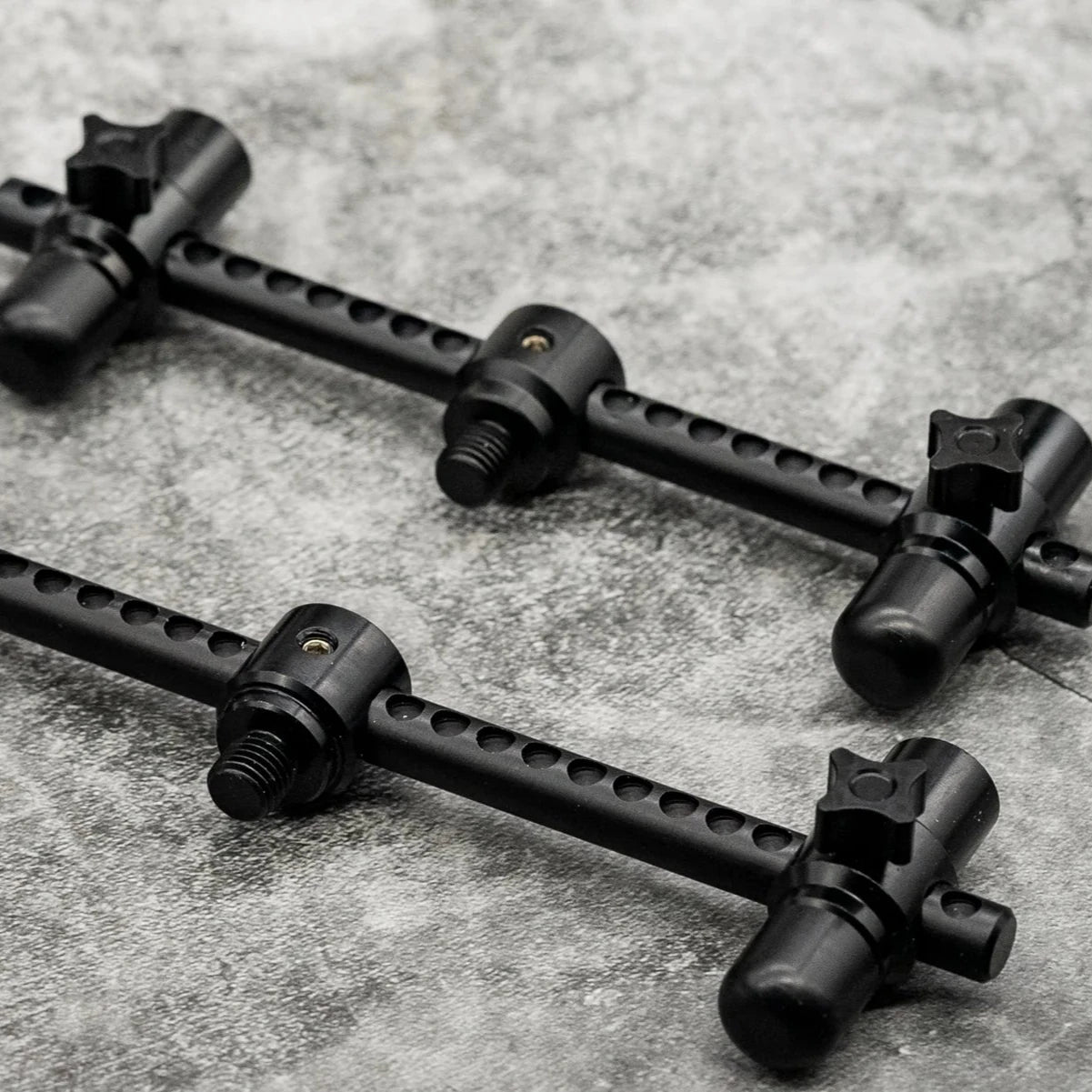 Elbowz Black Anodised Aluminium (Pair)