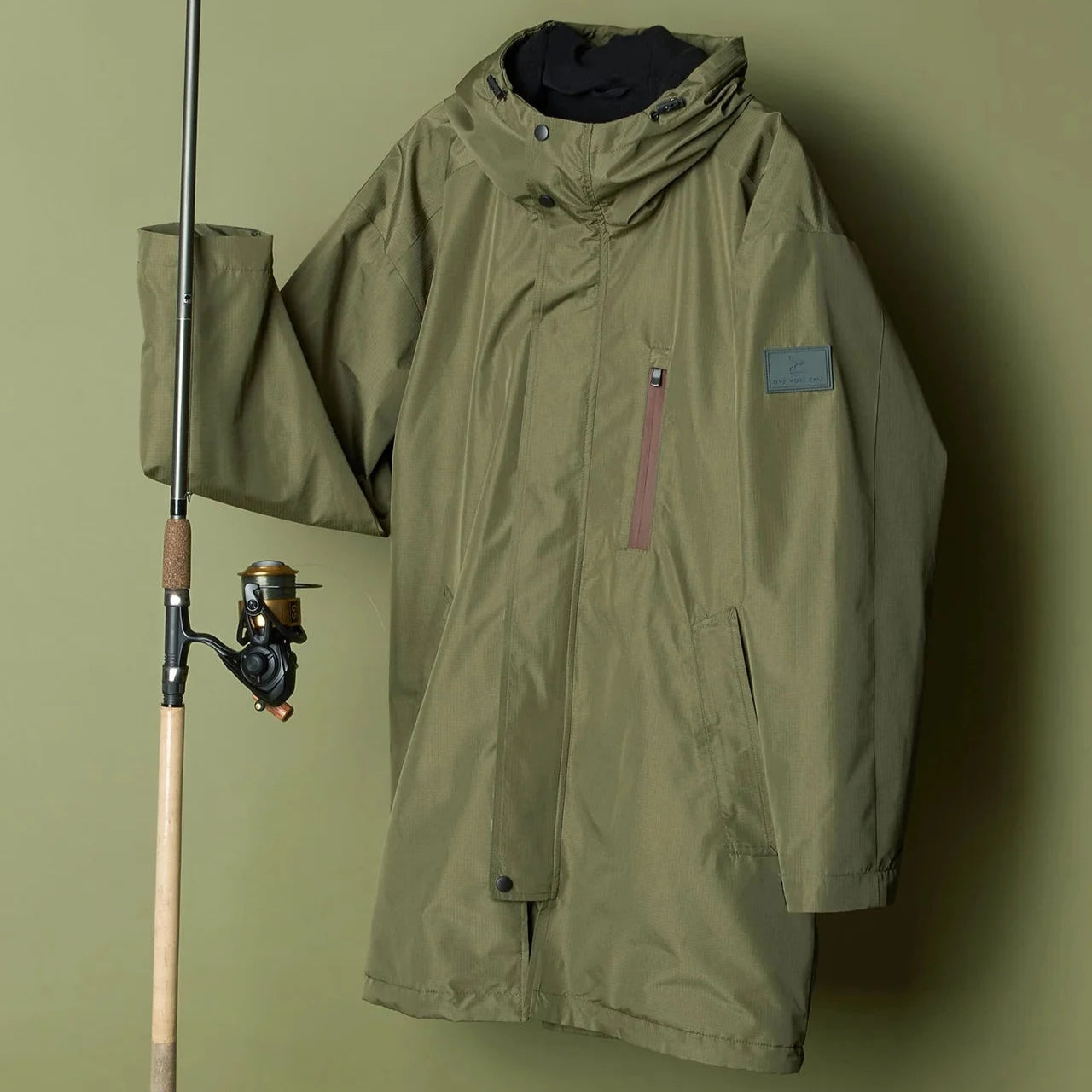 Forest Green Mrigal Spring Water Resistant Jacket