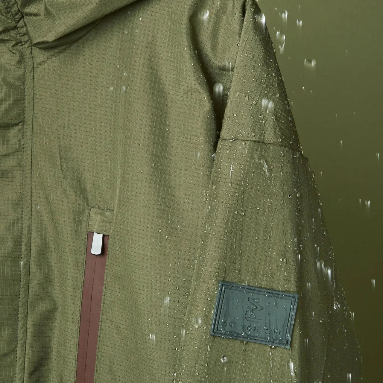 Forest Green Mrigal Spring Water Resistant Jacket
