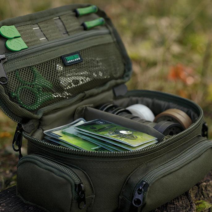 OLIVE COMPACT TACKLE POUCH
