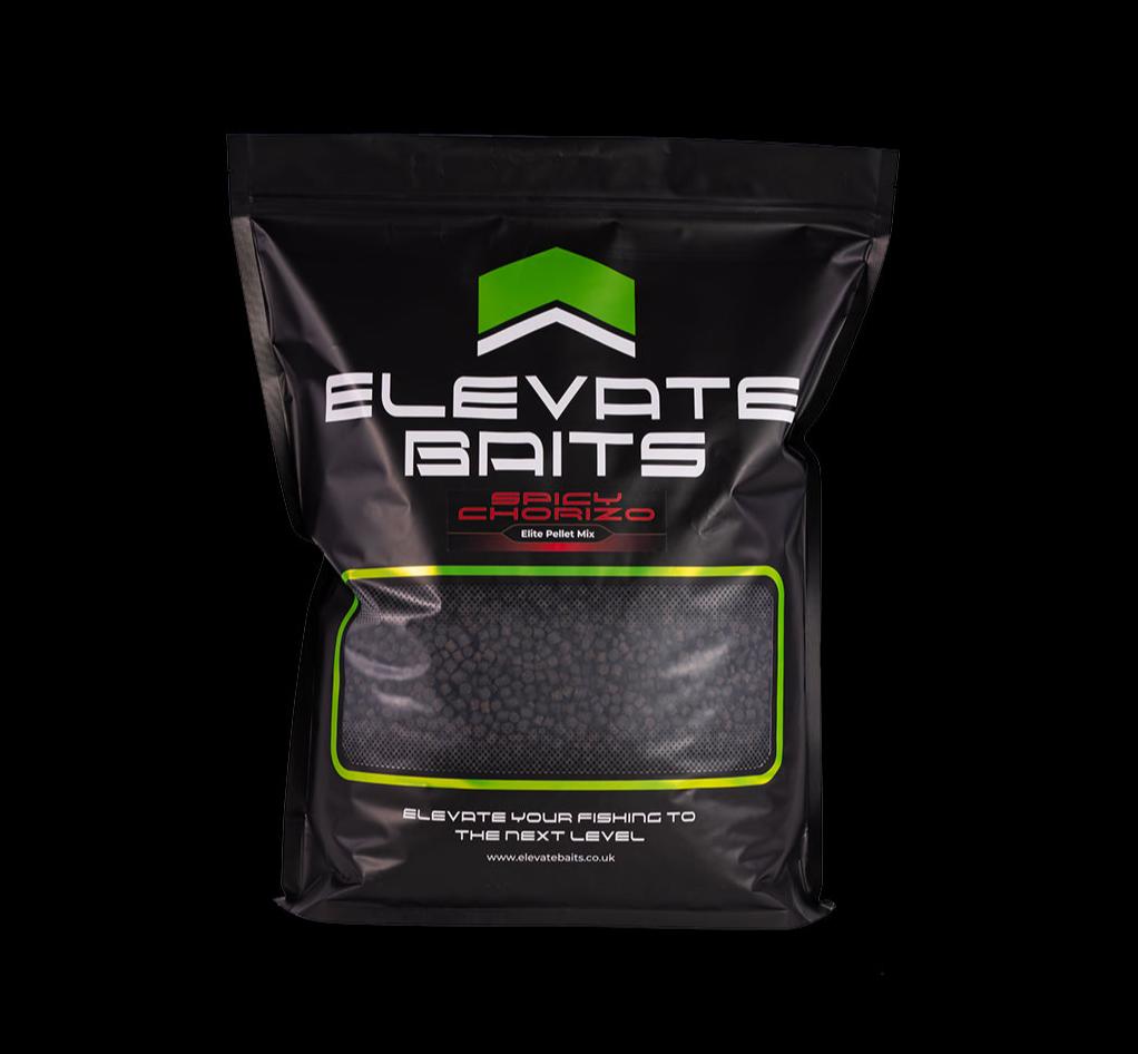 Elevate Baits Spicy Chorizo Pellets Mix