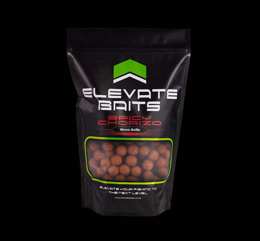 Elevate Baits Spicy Chorizo Boilies