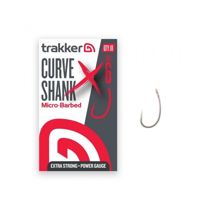 Trakker - Curve Shank XS Hooks Micro Barbed