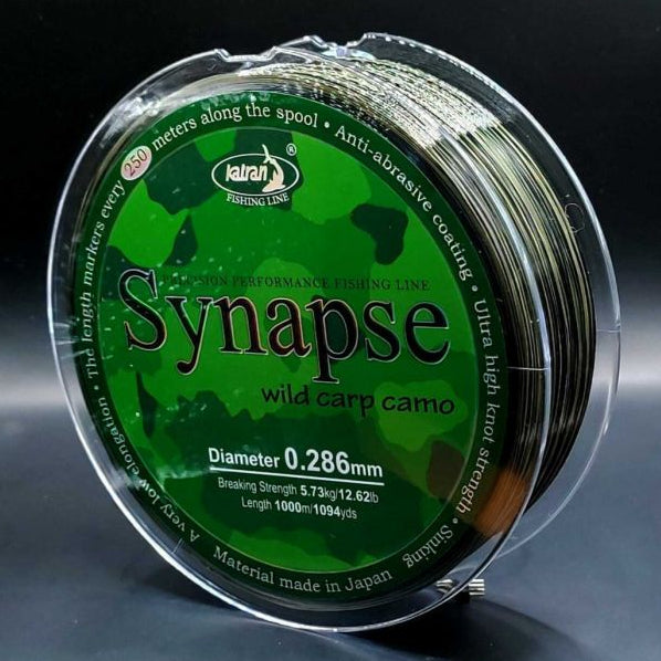 Katran - SYNAPSE Wild Carp Camo 1000m 17lb 0.331mm