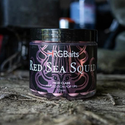 RG Baits 'High Class' Pink Edition Pop-Ups + Booster - Red Sea Squid