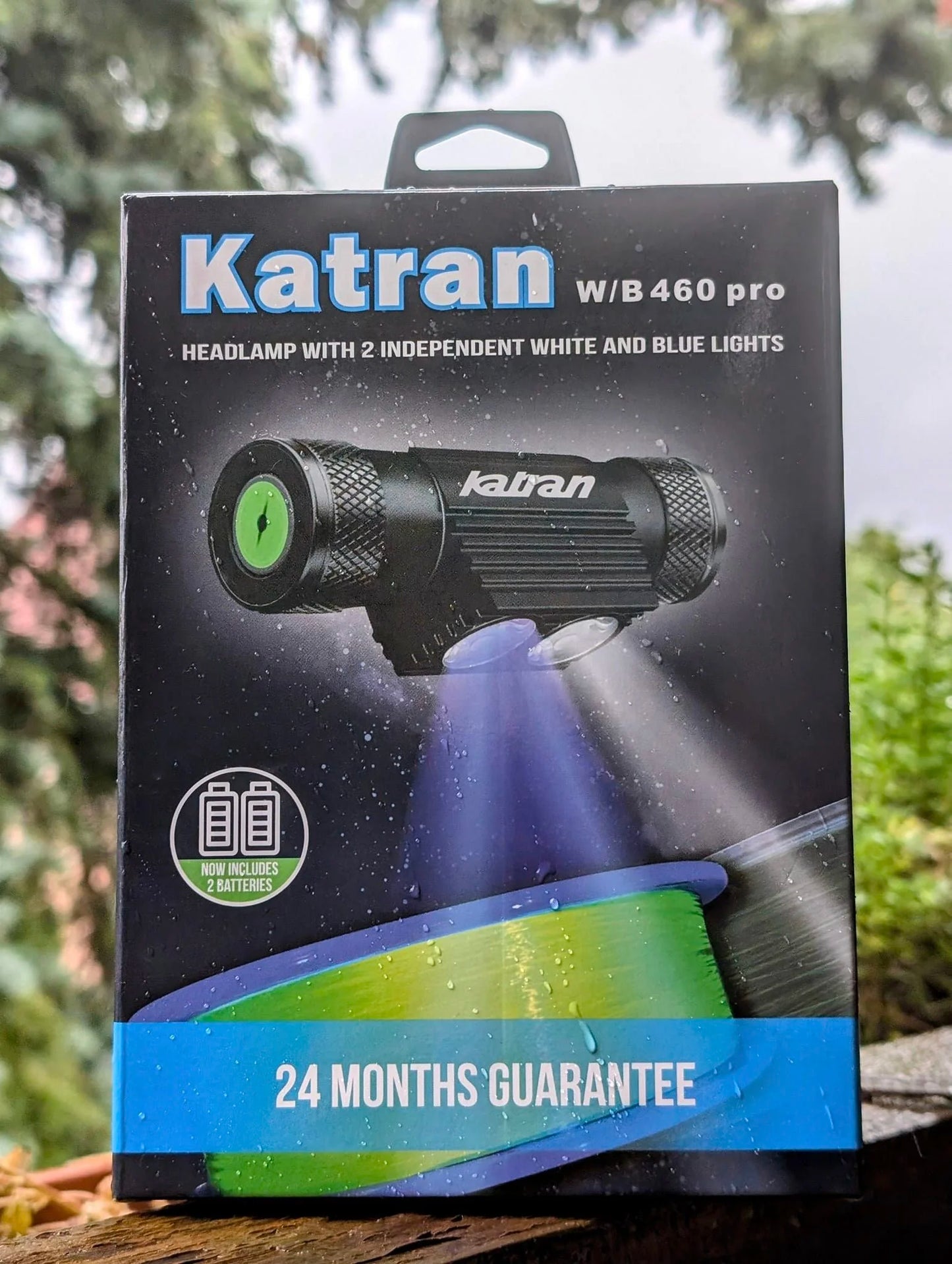 Katran - Headlamp – W/B460 PRO (case + battery)