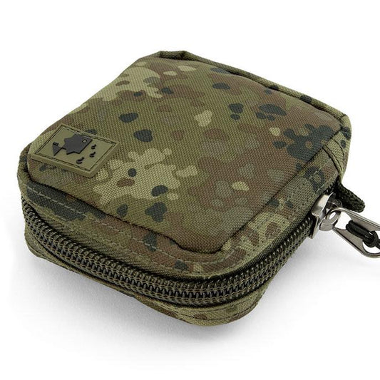 600D CAMFLECK SOLID ZIP POUCH MEDIUM