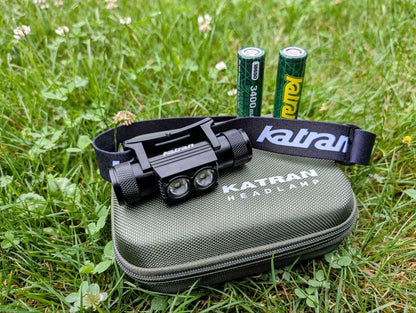Katran - Headlamp – W/B460 PRO (case + battery)