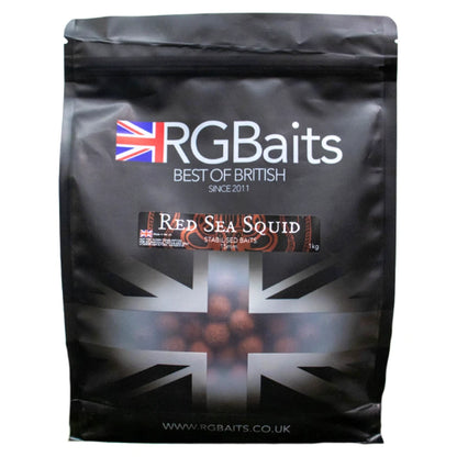 RG Baits Stabilised Boilies - Red Sea Squid