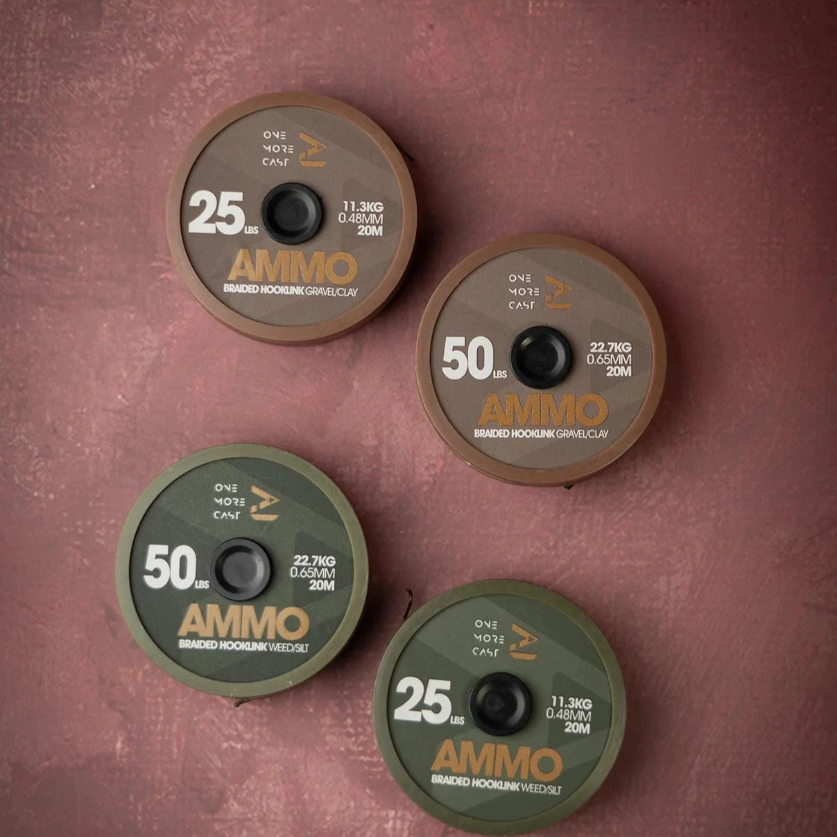 AMMO Camo Braided Hooklink
