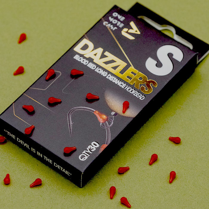 Dazzlers Blood Red Long Distance Hookbead