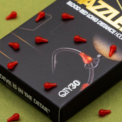 Dazzlers Blood Red Long Distance Hookbead