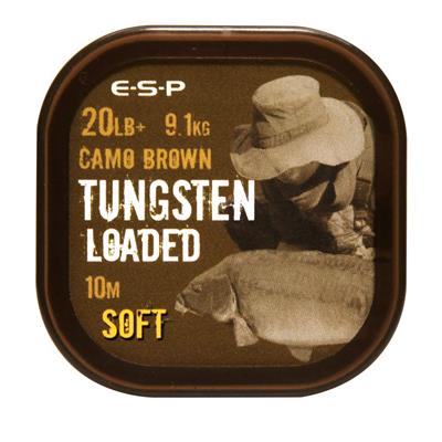ESP Tungsten Loaded - Soft , Camo Brown 20lb