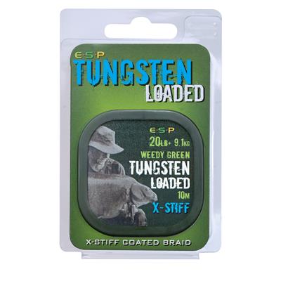 ESP Tungsten Loaded Braid, 20lb Green, X Stiff