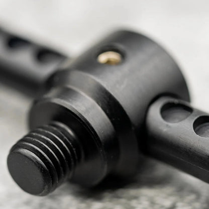 Elbowz Black Anodised Aluminium (Pair)