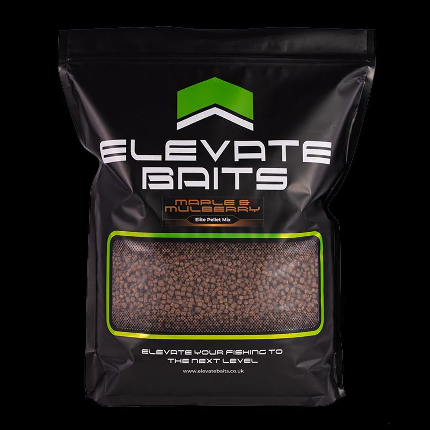 Elevate Baits Maple & Mulberry Elite Pellet Mix