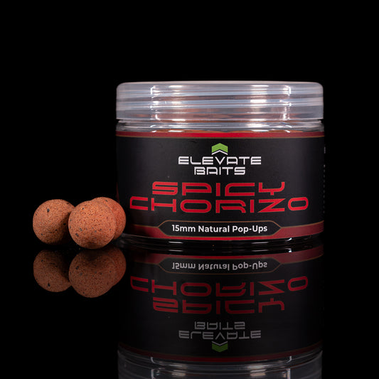 Elevate Baits Spicy Chorizo Natural Pop Ups