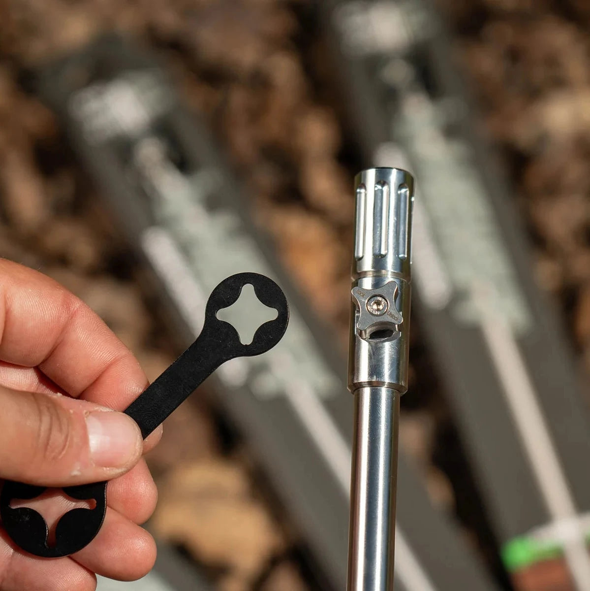 HEIST Stainless Steel Auger Point Banksticks