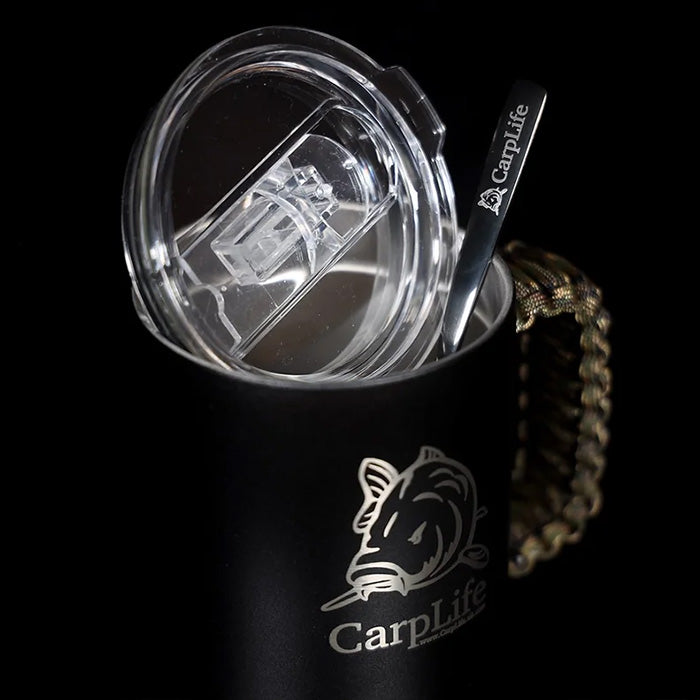 CarpLife Hand Finished Thermal Mug & Spoon