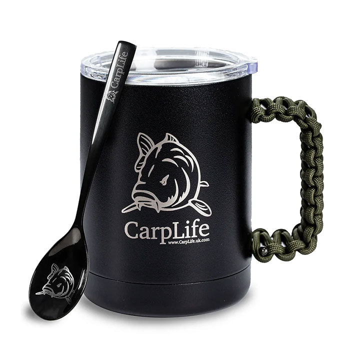 CarpLife Hand Finished Thermal Mug & Spoon
