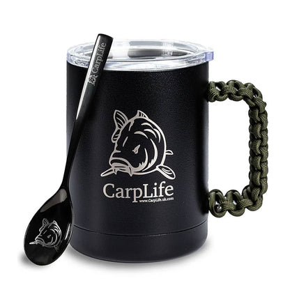 CarpLife Hand Finished Thermal Mug & Spoon