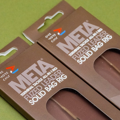 Meta Terminal Tackle All-In-1 Rig - Fuzed Leader Solid Bag Rig