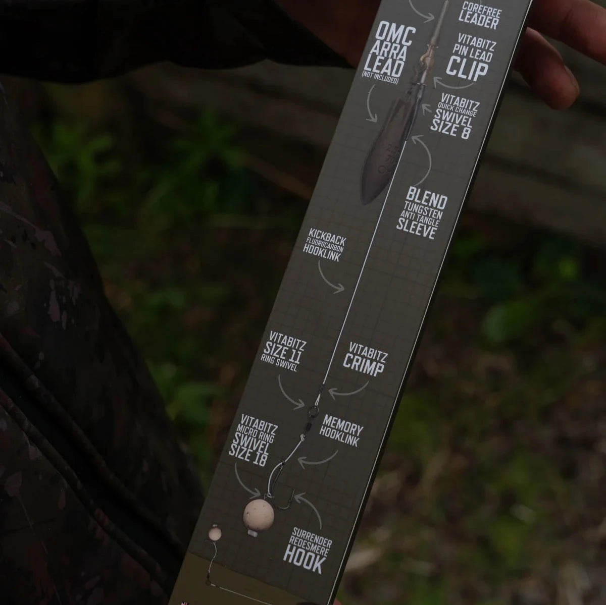 Meta Terminal Tackle All-in-1 Rig Corefree Double Over Hinge