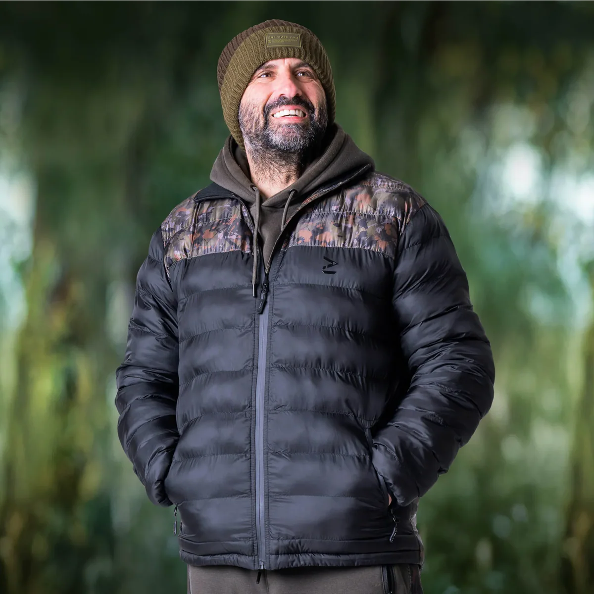 Splash Camo Knight Puffer Jacket
