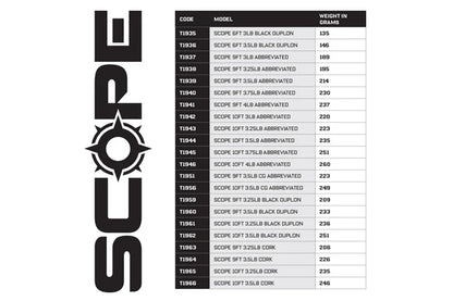 Scope OPS Dark Cork 10ft 3.5LB