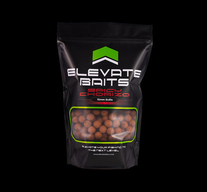 Elevate Baits Spicy Chorizo Boilies