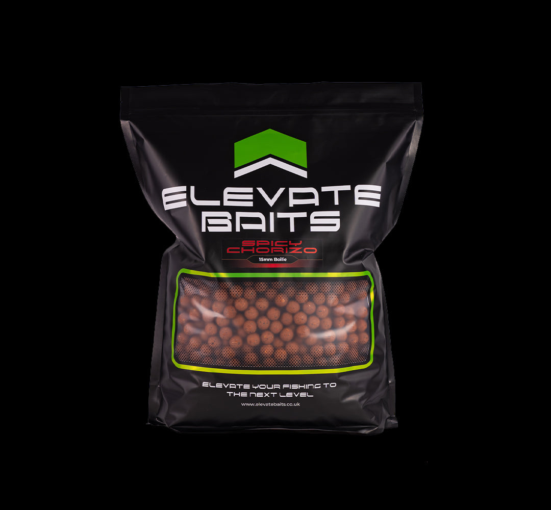 Elevate Baits Spicy Chorizo Boilies