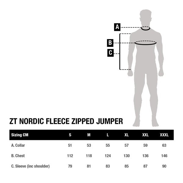 Nash - ZT Nordic Fleece Zipped Jumper