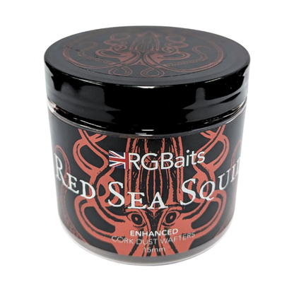 RG Baits Enhanced Cork Dust Wafters - Red Sea Squid