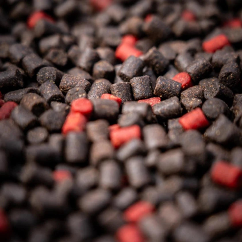 RG Baits Hot Shrimp + Liver maxi Bag Pellets – 6mm 1kg