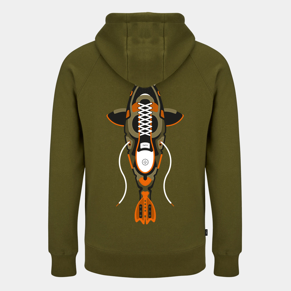 True Leather Hoodie