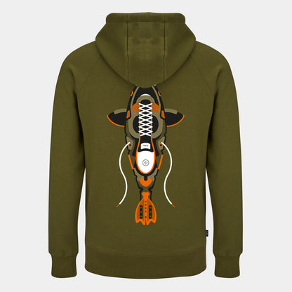 True Leather Hoodie