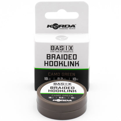 Korda Basix Braided Hooklink 10m