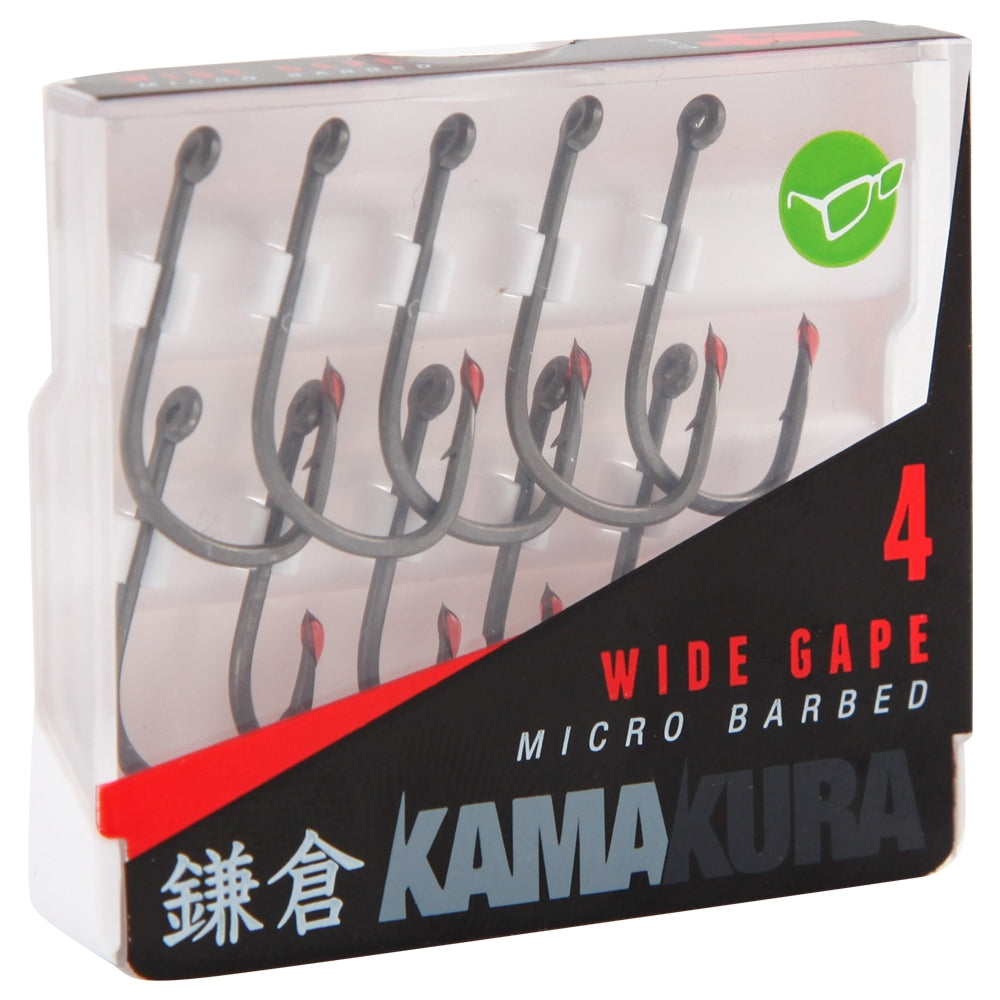 Korda Kamakura Sharpened Wide Gape Hook