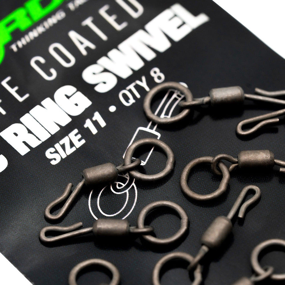 Korda PTFE Coated QC Ring Swivel