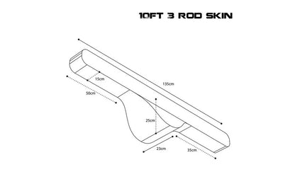 Nash Scope Ops Soft Protect 3 Rod Skins