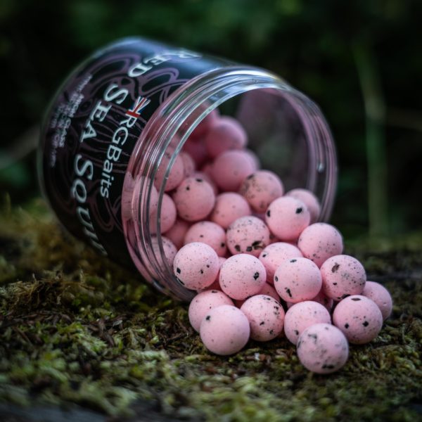 RG Baits 'High Class' Pink Edition Pop-Ups + Booster - Red Sea Squid