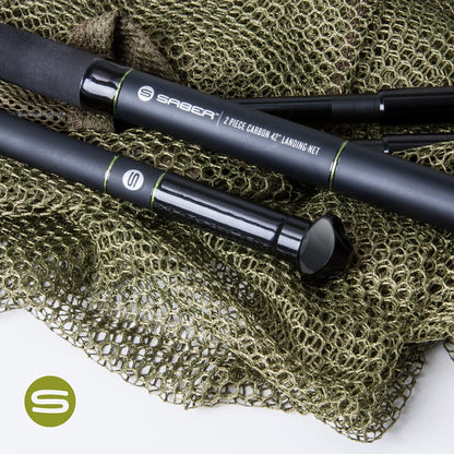 Saber Carbon 42" Landing Net & Staff