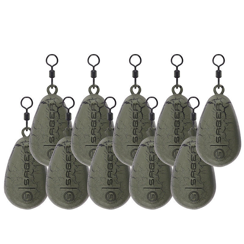 Saber Flat Pear Swivel Lead
