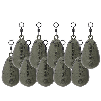 Saber Flat Pear Swivel Lead