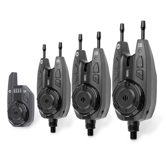 Saber S6 Wireless 3+1 Bite Alarm Set