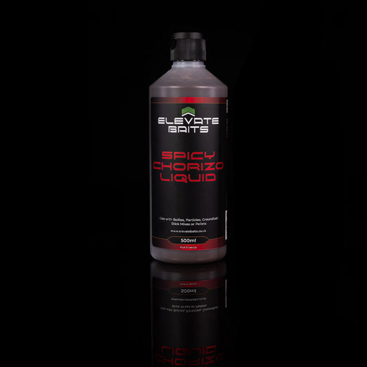 Elevate Baits Spicy Chorizo Liquid - 500ml